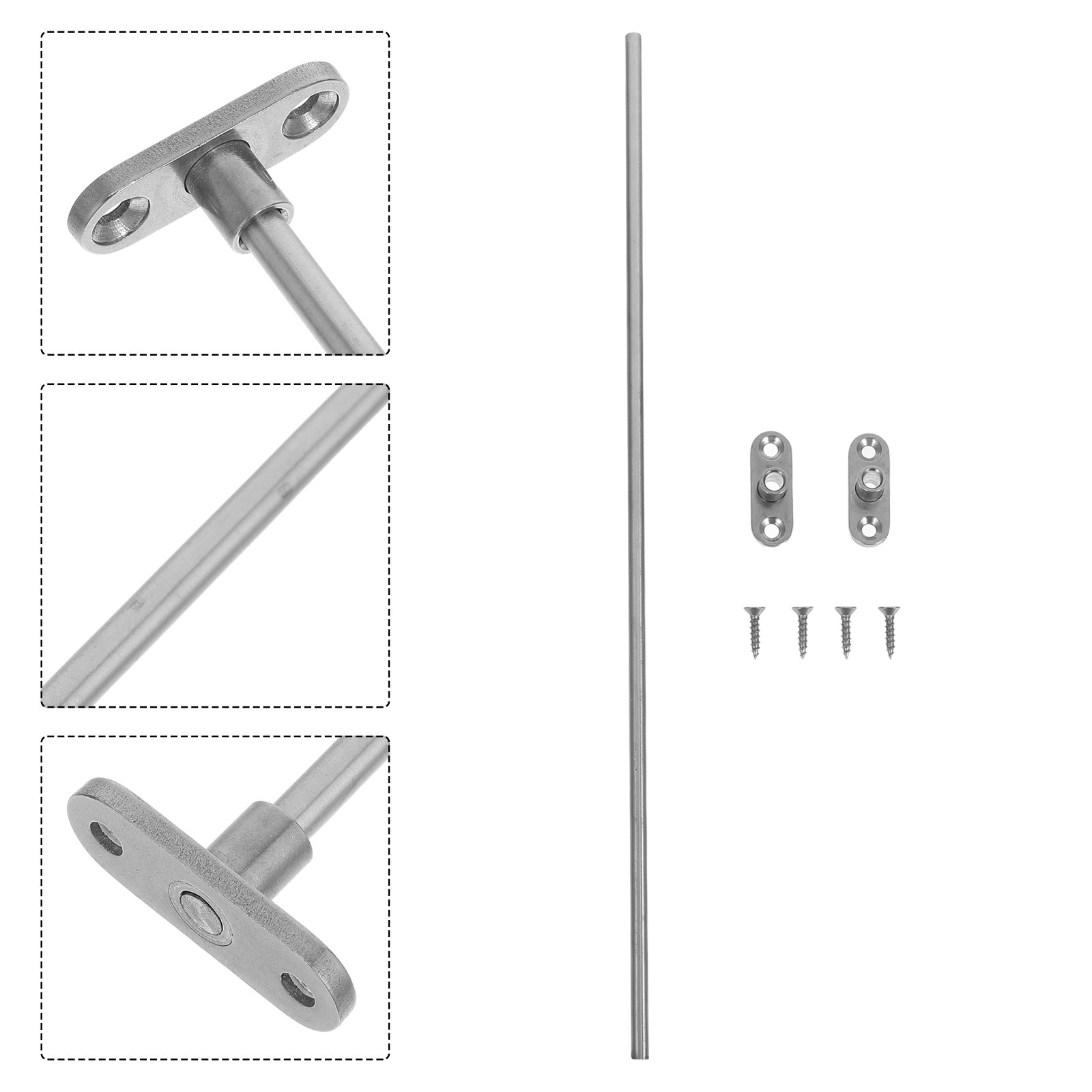 File Cabinet - Barra de acero inoxidable para archivadores