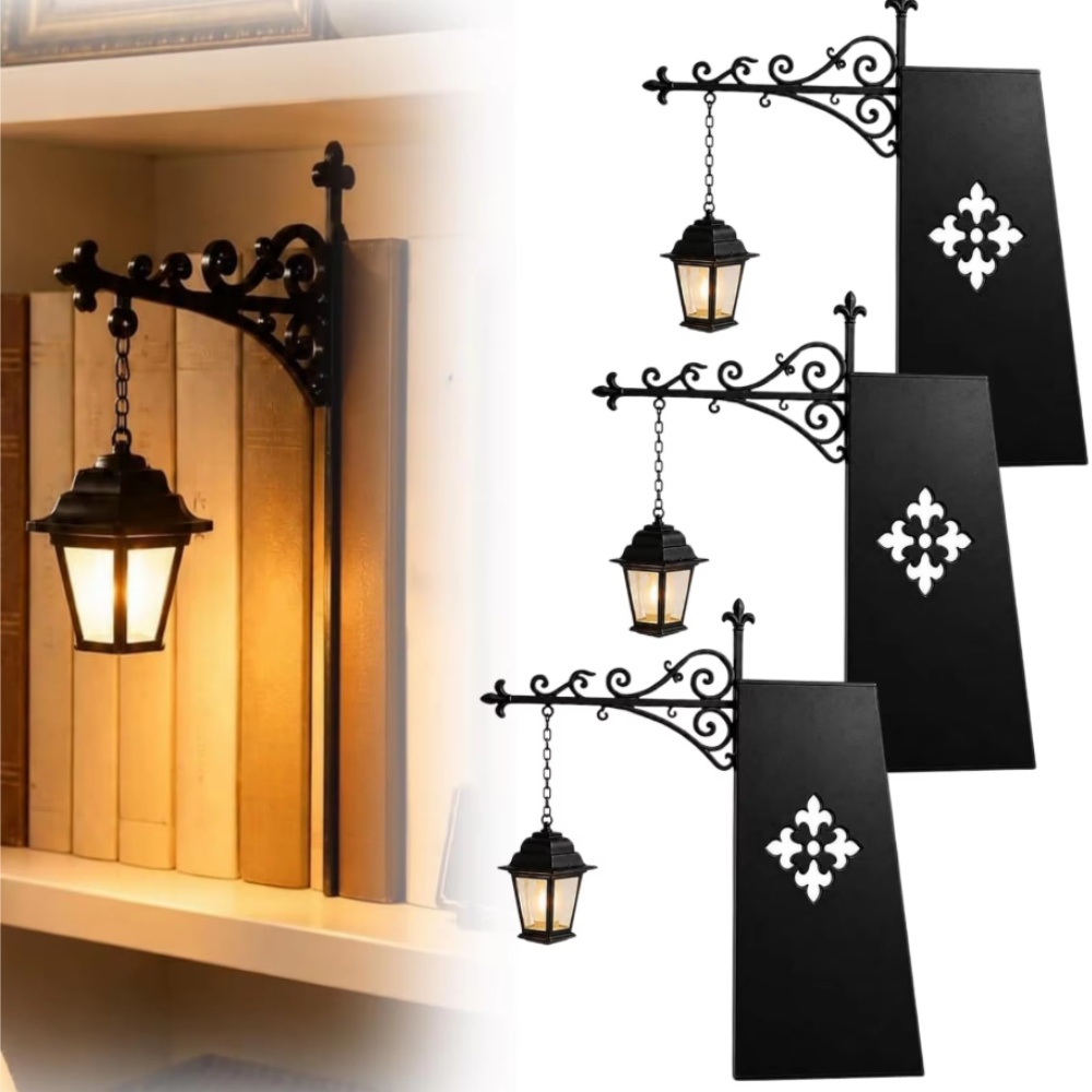 Bookshelf - Linterna decorativa para biblioteca, iluminación para