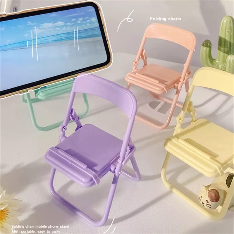 Office Stool - Soporte para teléfono con forma de
