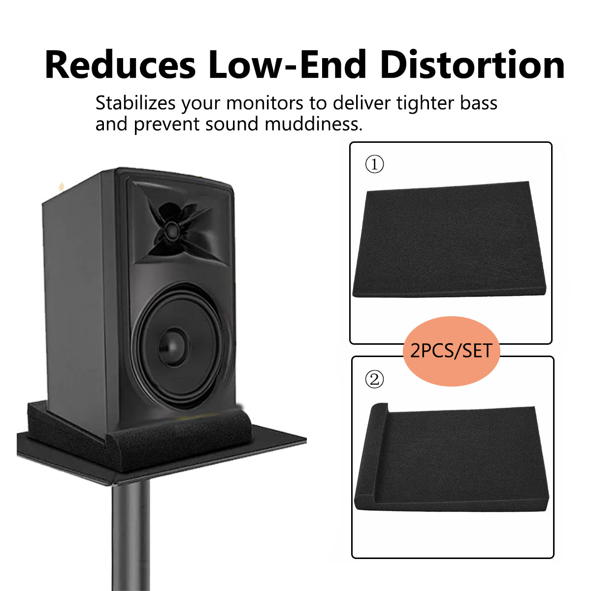 Almohadillas de Aislamiento pa - Monitor Stand reseña y precio