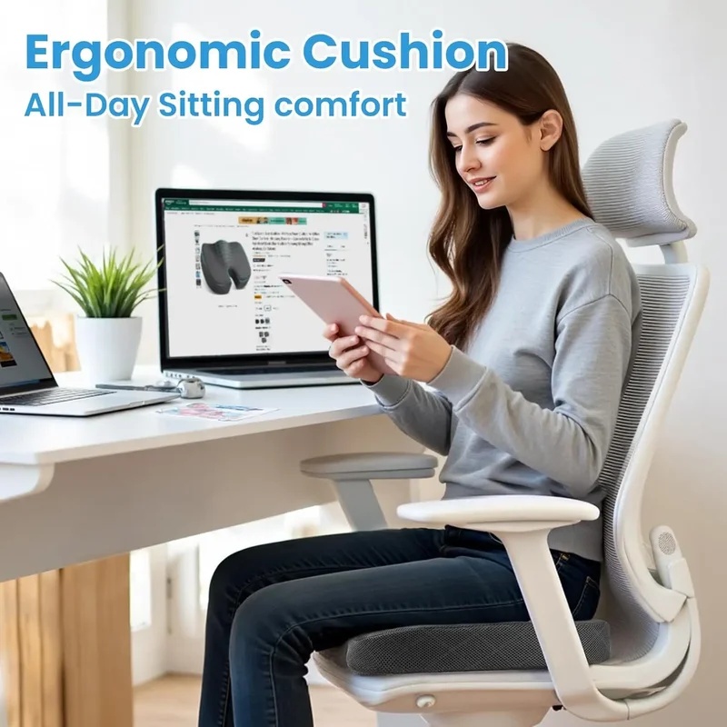Cojín ergonómico con forma de  - Office Chair Cushion reseña y precio