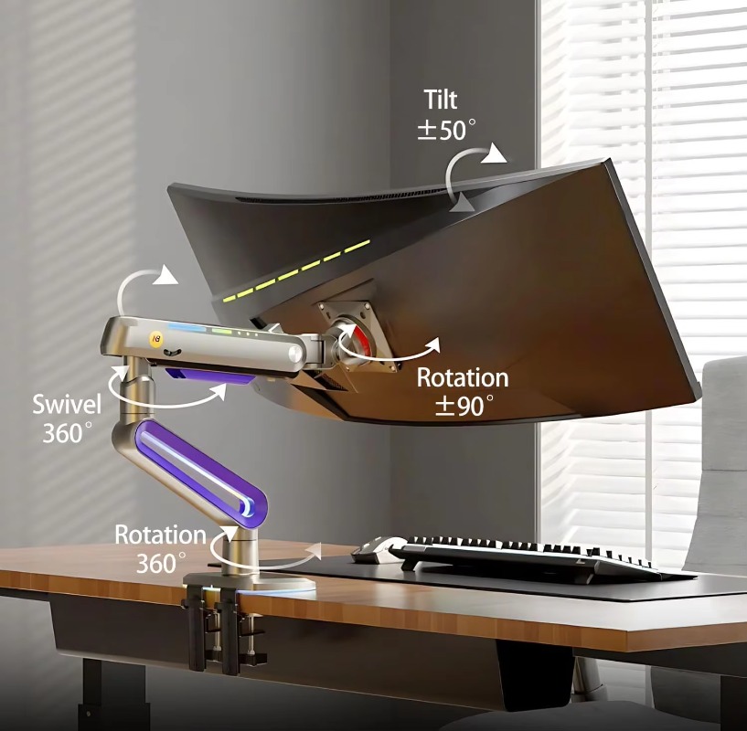 ERGONOMIC Brazo de monitor par - Monitor Stand reseña y precio
