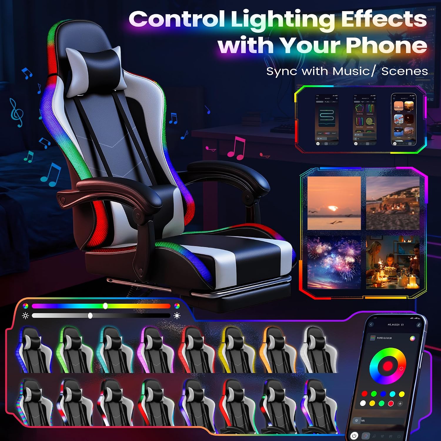 Silla de juego Homall, silla e - Office Chair reseña y precio