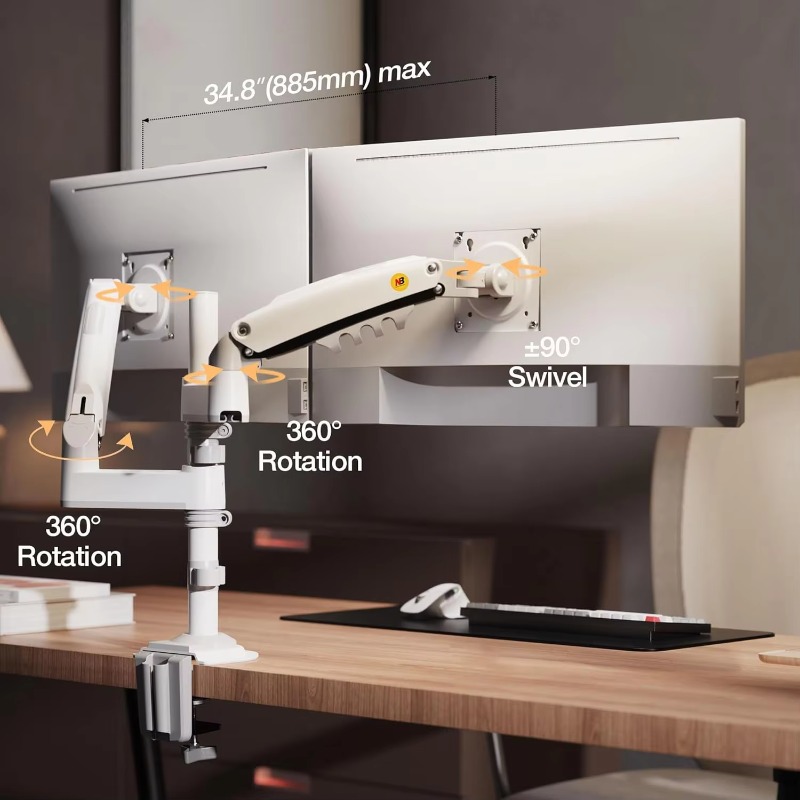 Soporte de montaje de escritor - Monitor Stand reseña y precio