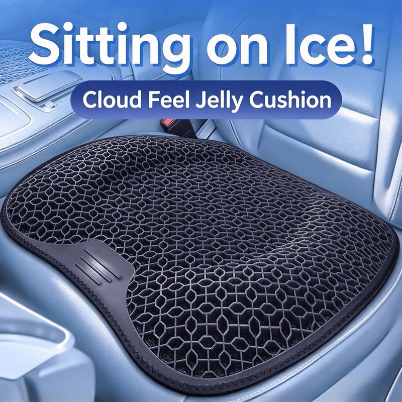 Cojín de asiento de gel con di - Office Chair Cushion reseña y precio